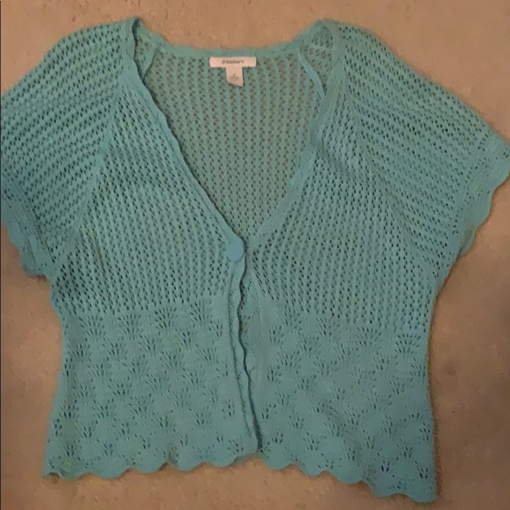 Sweater crop top